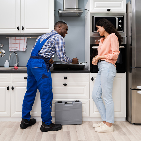 what kind of warranty do you offer on your cooktop repair services in Parmer County